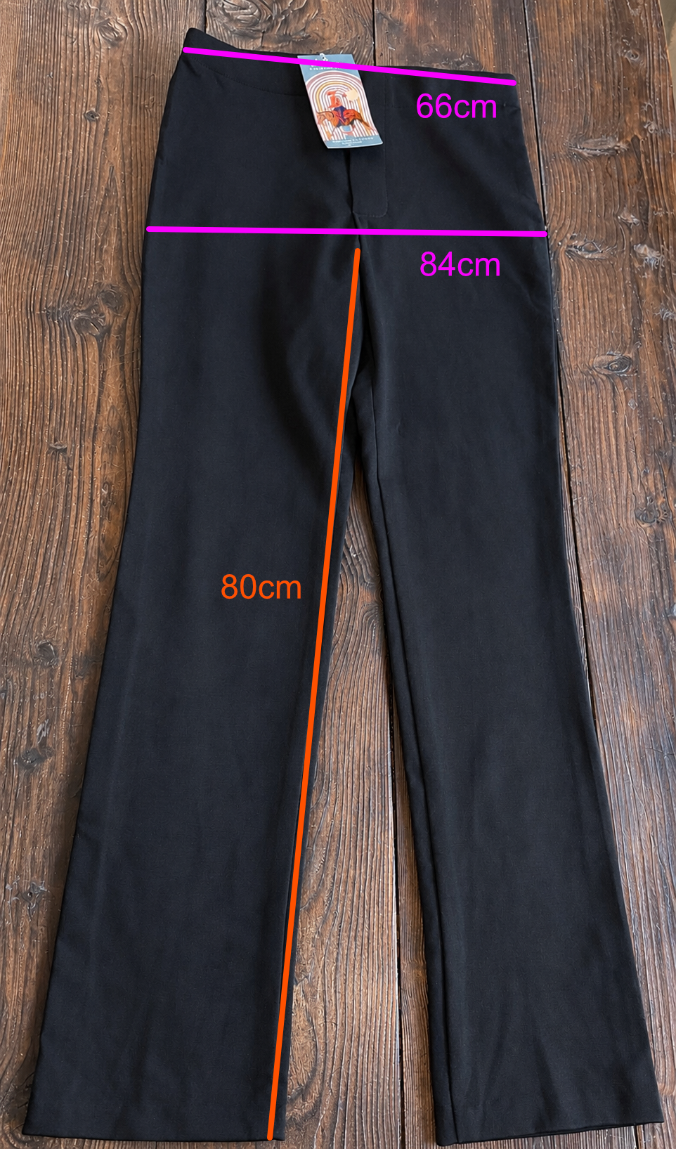 SALE ekedie Showmanship-Hose schwarz Größe 32/34