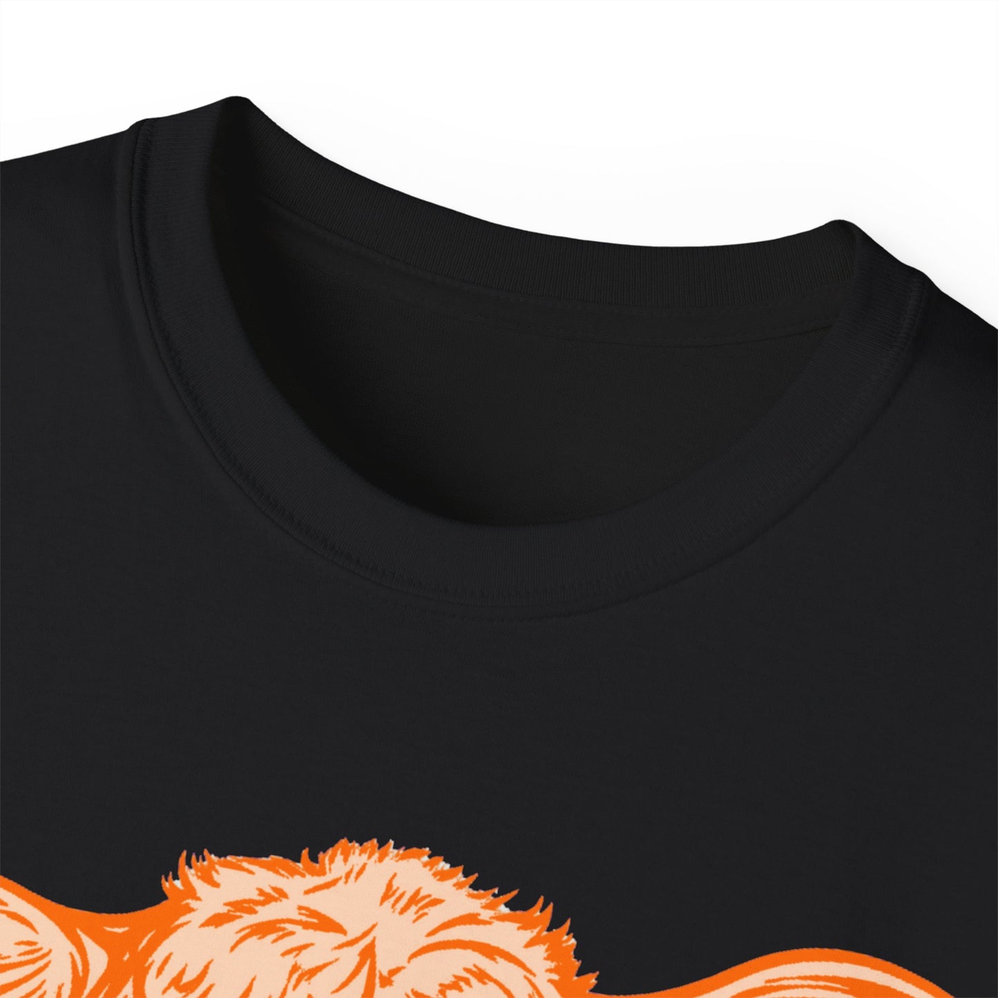 ekedie Orange Cow T-Shirt