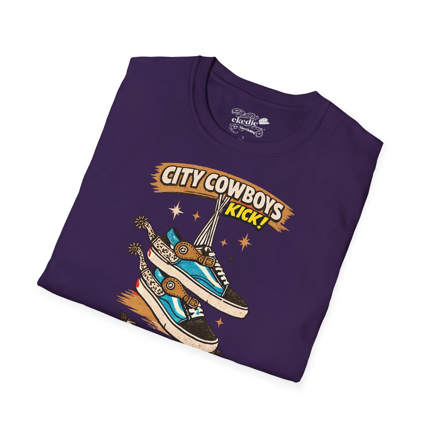 T-Shirt — City Cowboys “Stay Strange” Sneaker Graphic