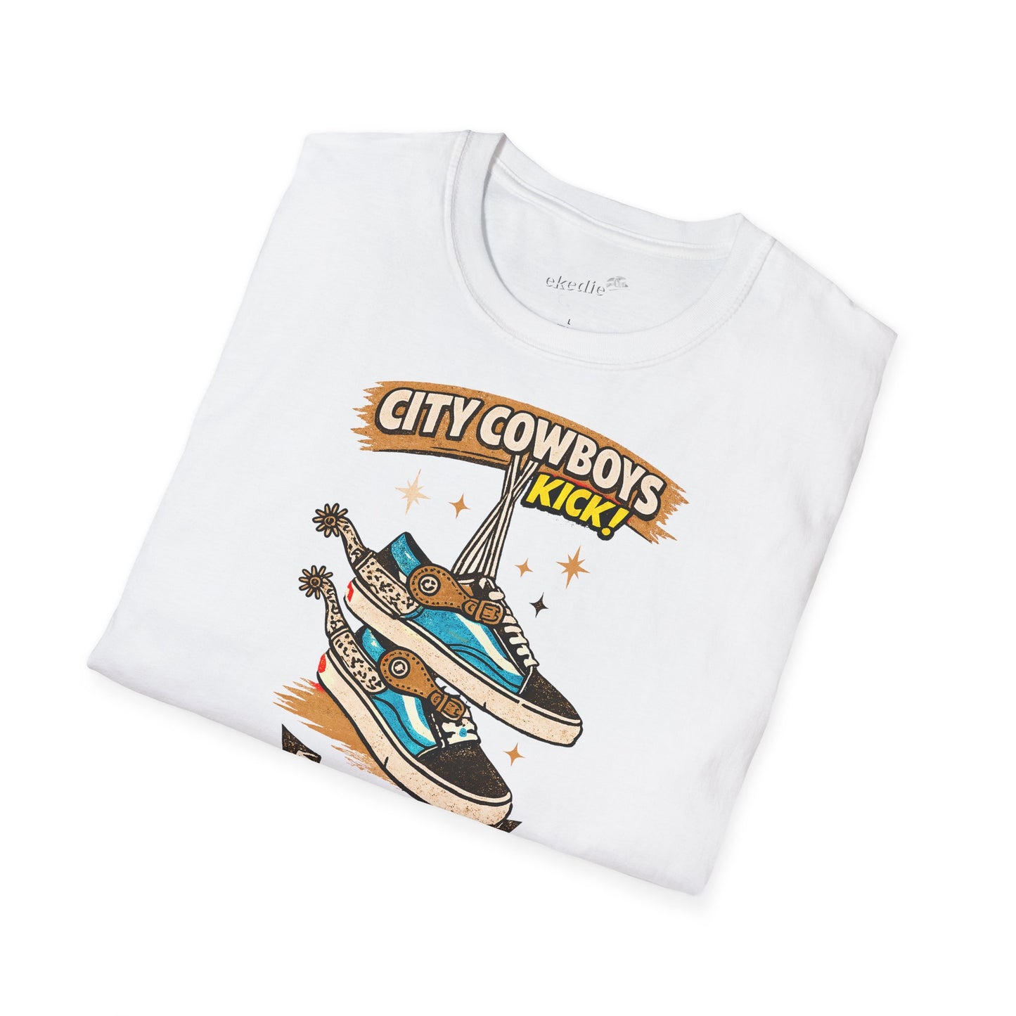 T-Shirt — City Cowboys “Stay Strange” Sneaker Graphic