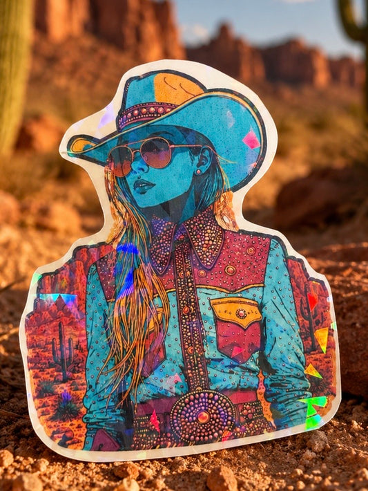 Sticker 'Cowgals#1'