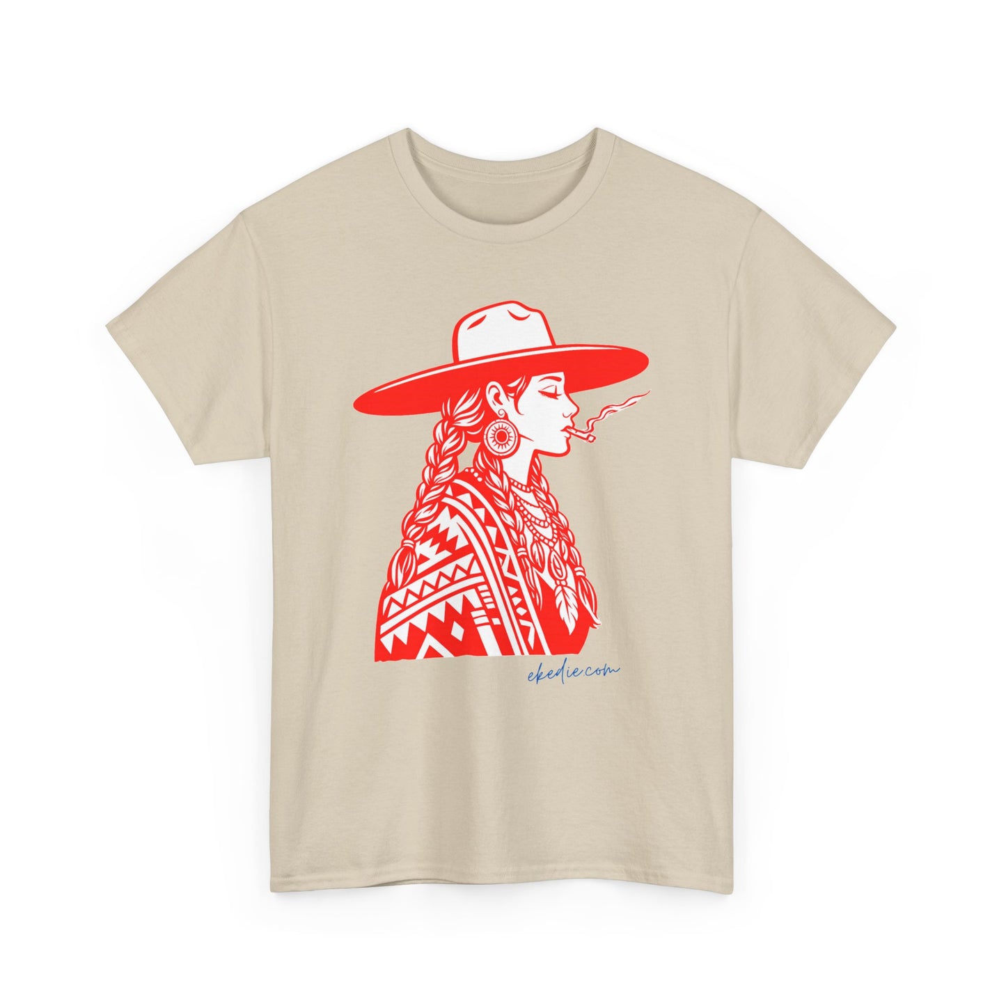 Western Cowgirl Portrait Tee