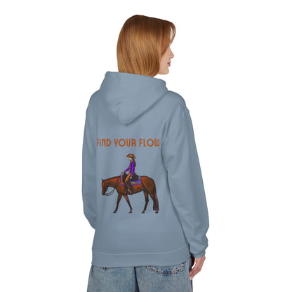 Find Your Flow Horse Hoodie - Western Equestrian Riding Sweatshirt