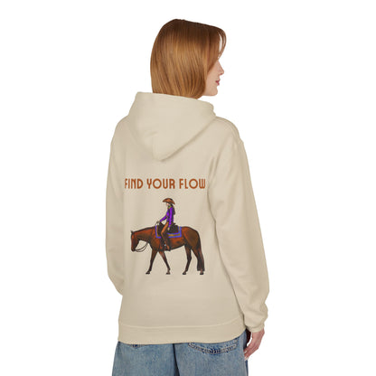 Find Your Flow Horse Hoodie - Western Equestrian Riding Sweatshirt