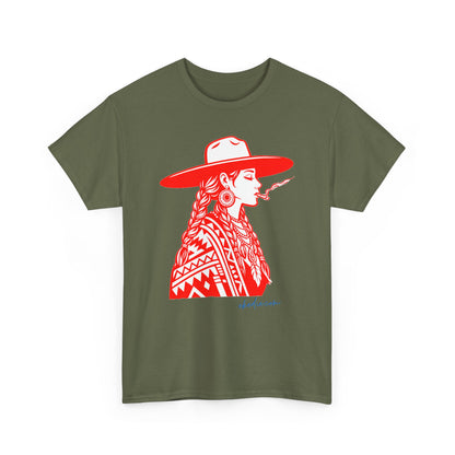 Western Cowgirl Portrait Tee