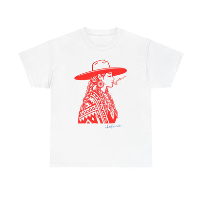 Western Cowgirl Portrait Tee