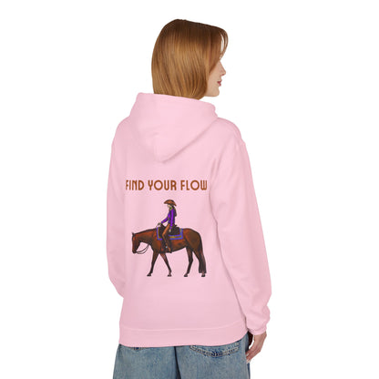 Find Your Flow Horse Hoodie - Western Equestrian Riding Sweatshirt