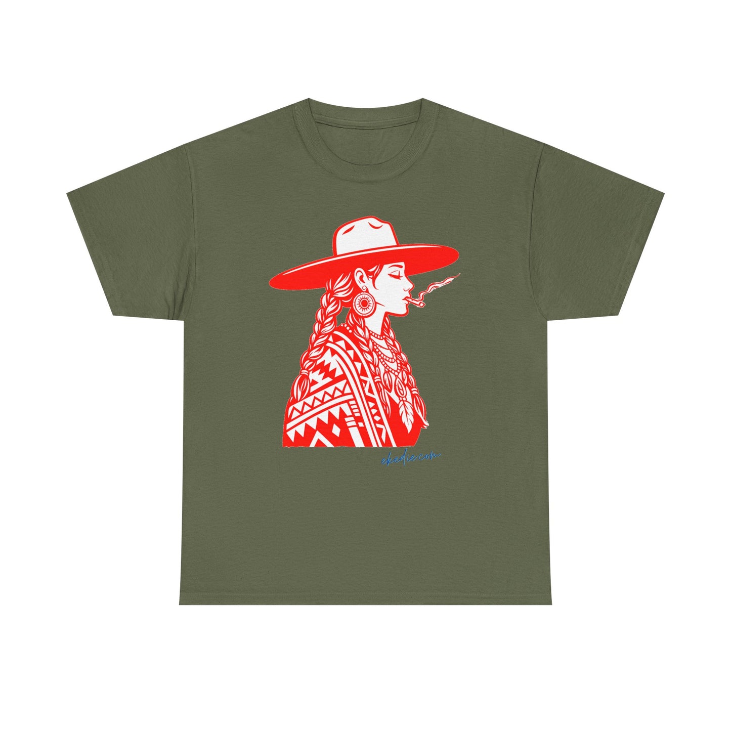 Western Cowgirl Portrait Tee