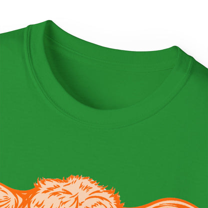 ekedie Orange Cow T-Shirt