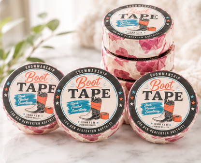 Showmanship Boot Tape