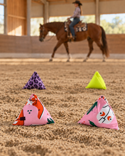 ekedie Pocket Cones – Mini-Trainingsmarker im 4er-Set