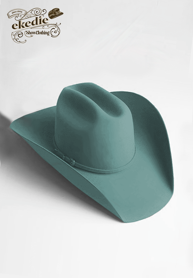 ekedie Western Hat 100X Wool 
